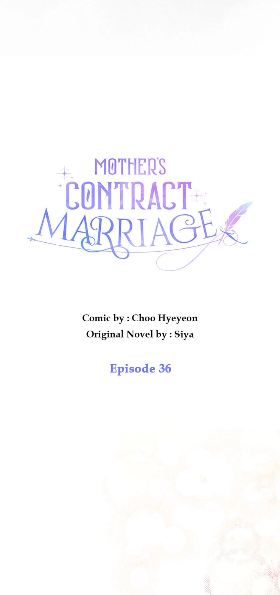 Mother's Contract Marriage Chapter 36 page 14 - 