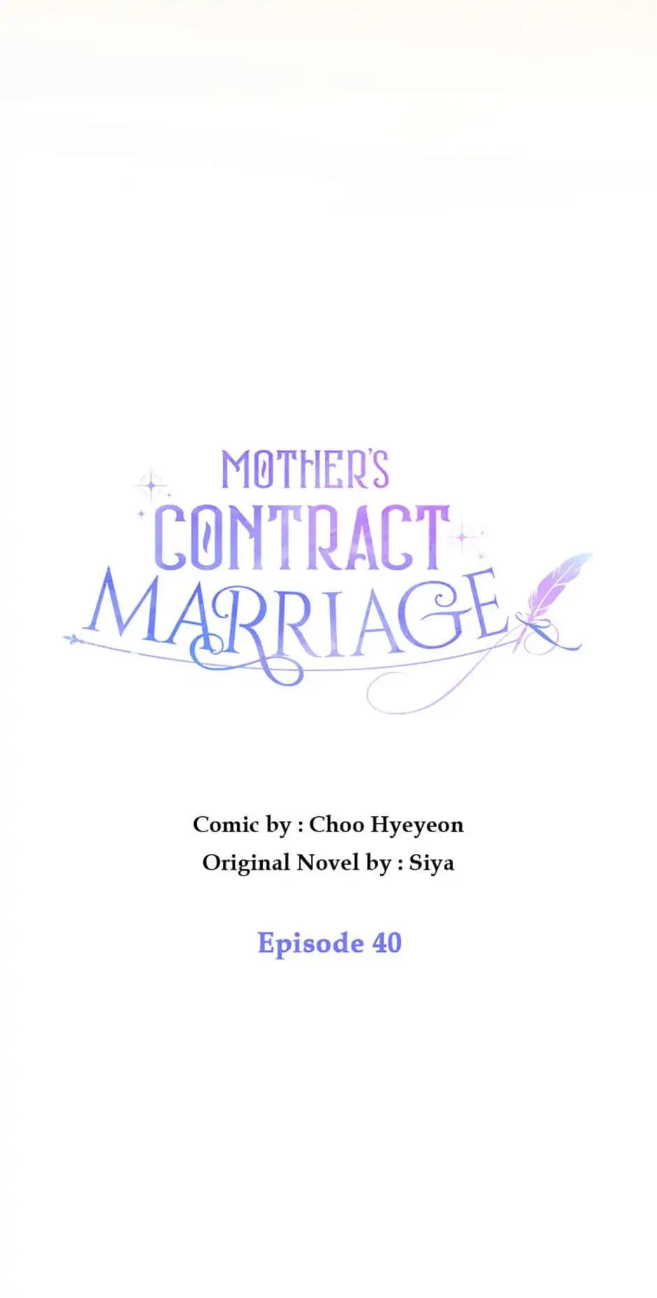 Mother's Contract Marriage Chapter 40 page 17 - 