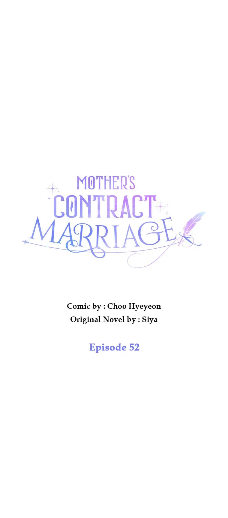 Mother's Contract Marriage Chapter 52 page 6 - 