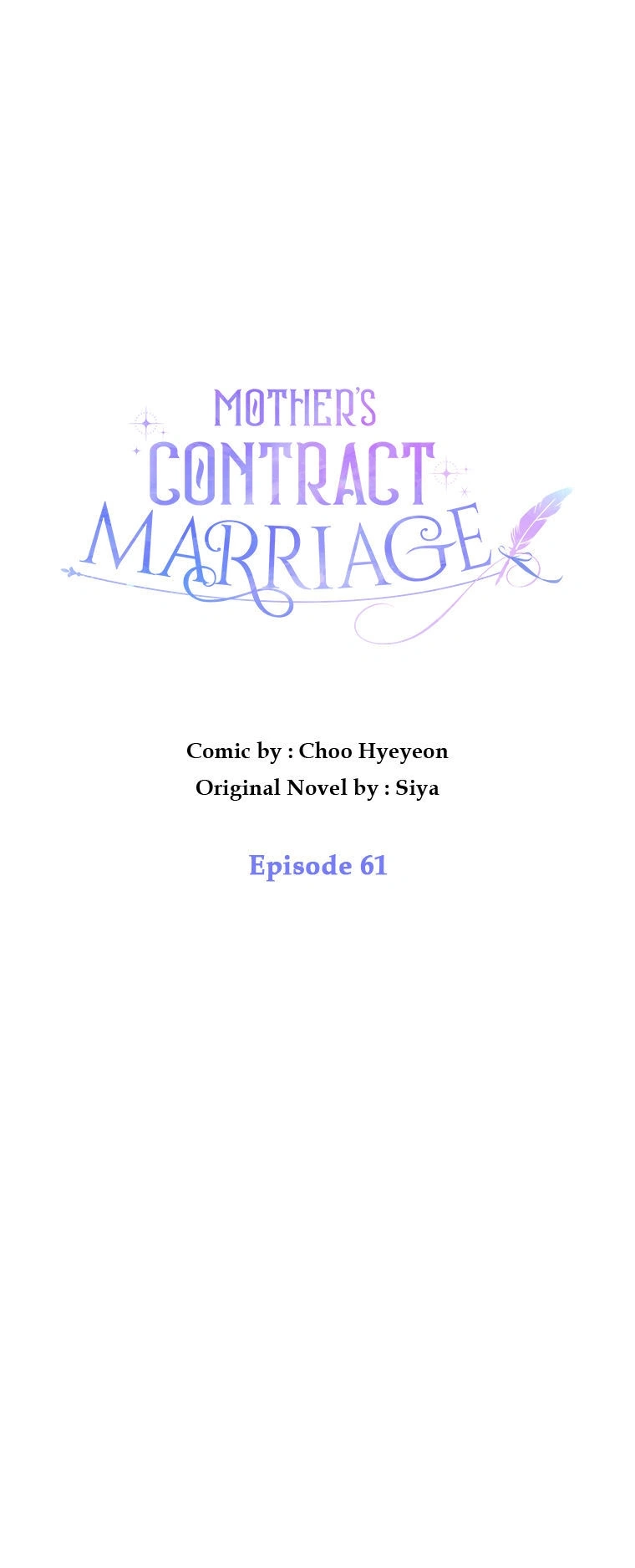 Mother's Contract Marriage Chapter 61 page 5 - 