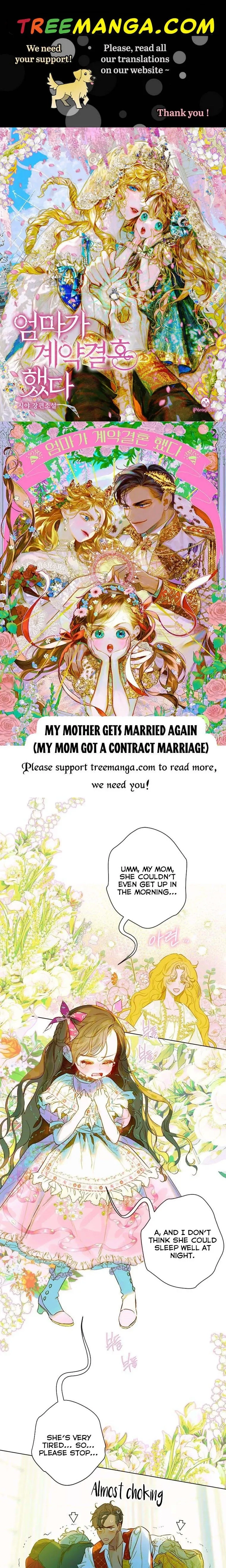 Mother's Contract Marriage Chapter 8 page 1 - 