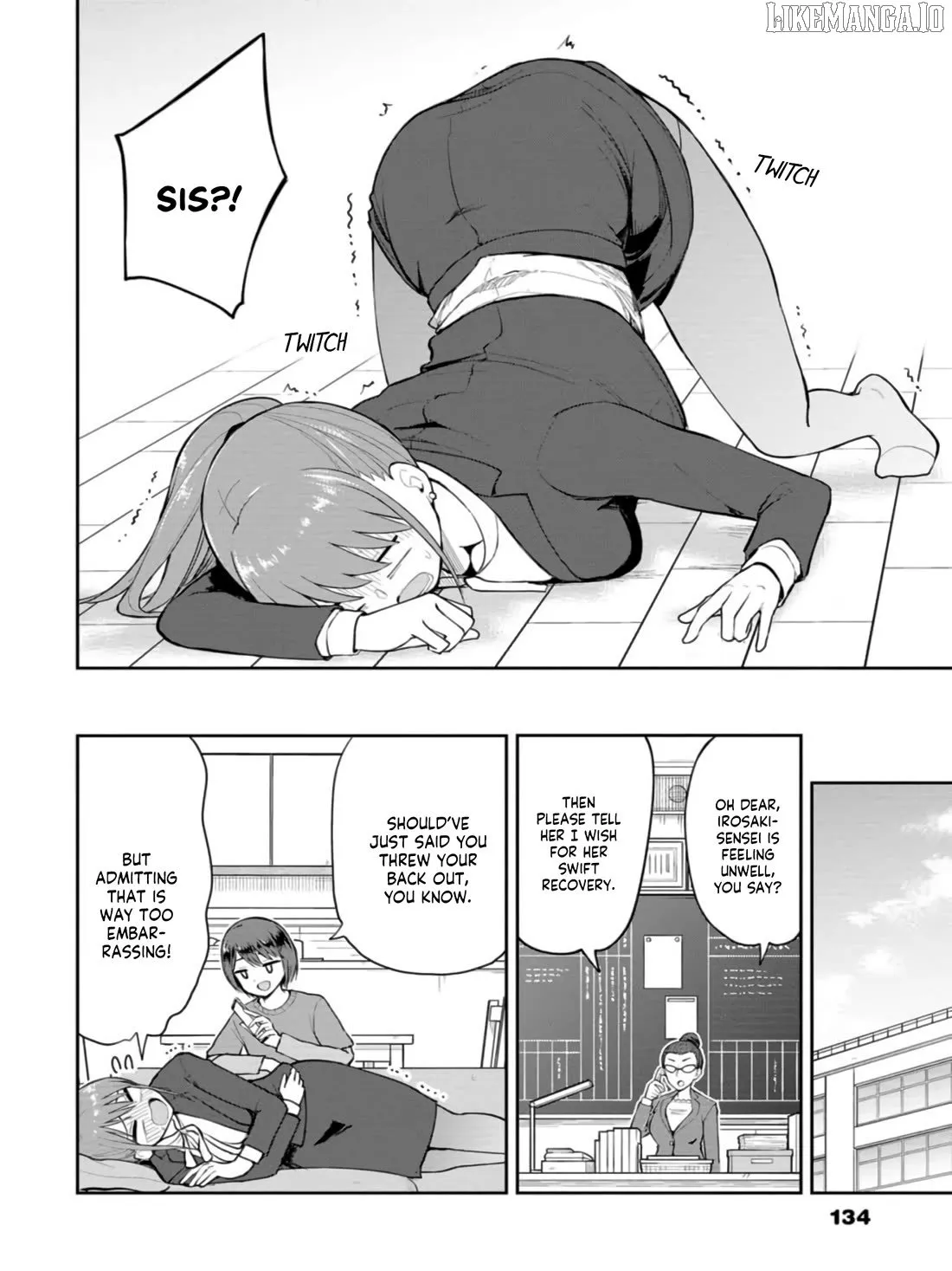 Read Mousou Sensei chapter 56 image 1 on Lezhin