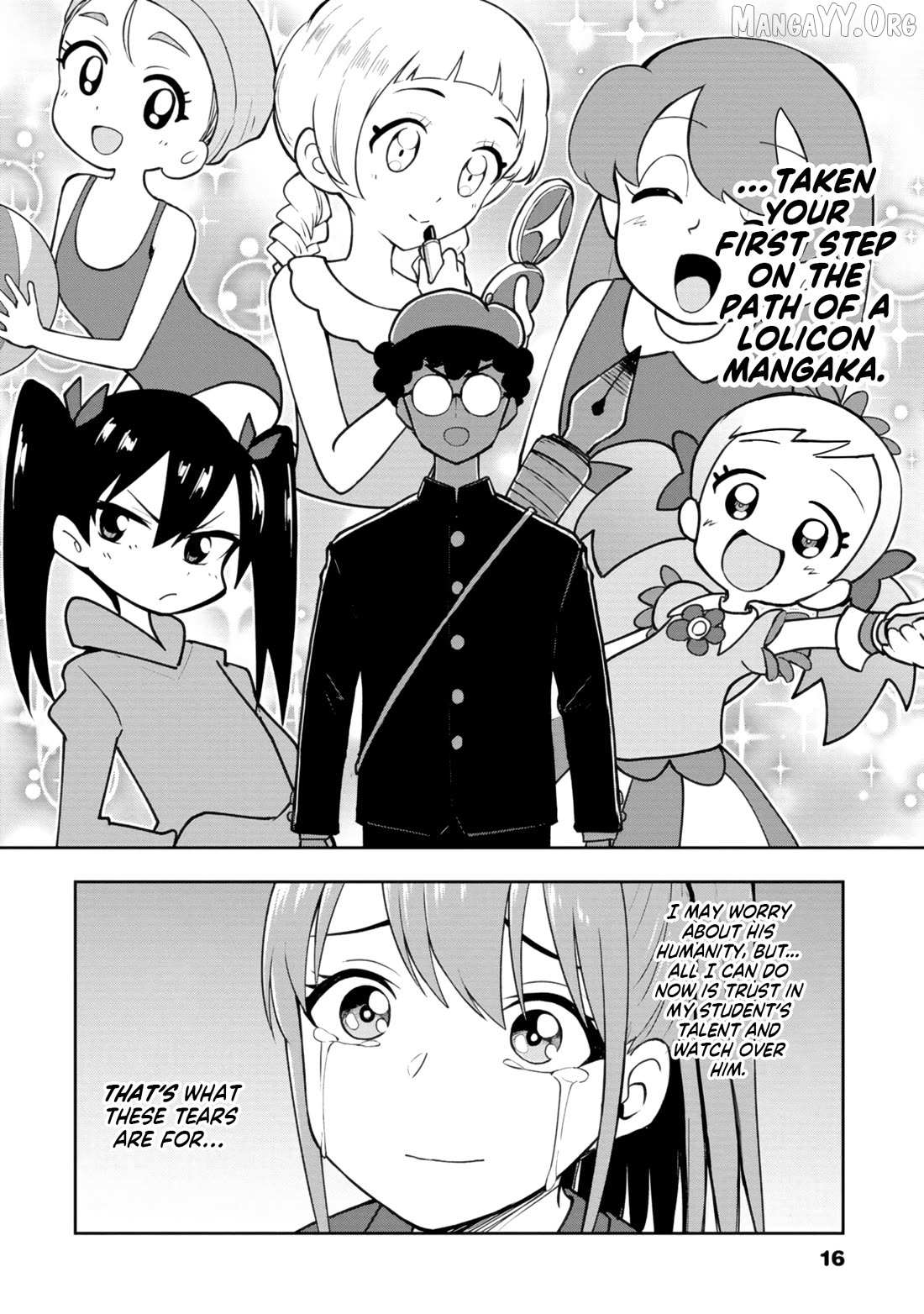 Read Mousou Sensei chapter 58 image 4 on Lezhin