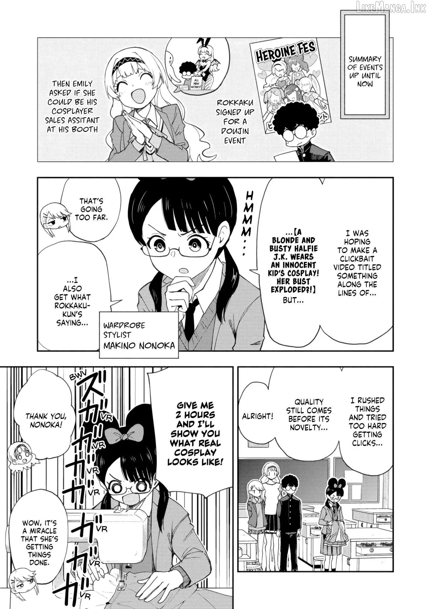 Mousou Sensei Chapter 81 page 3 - 