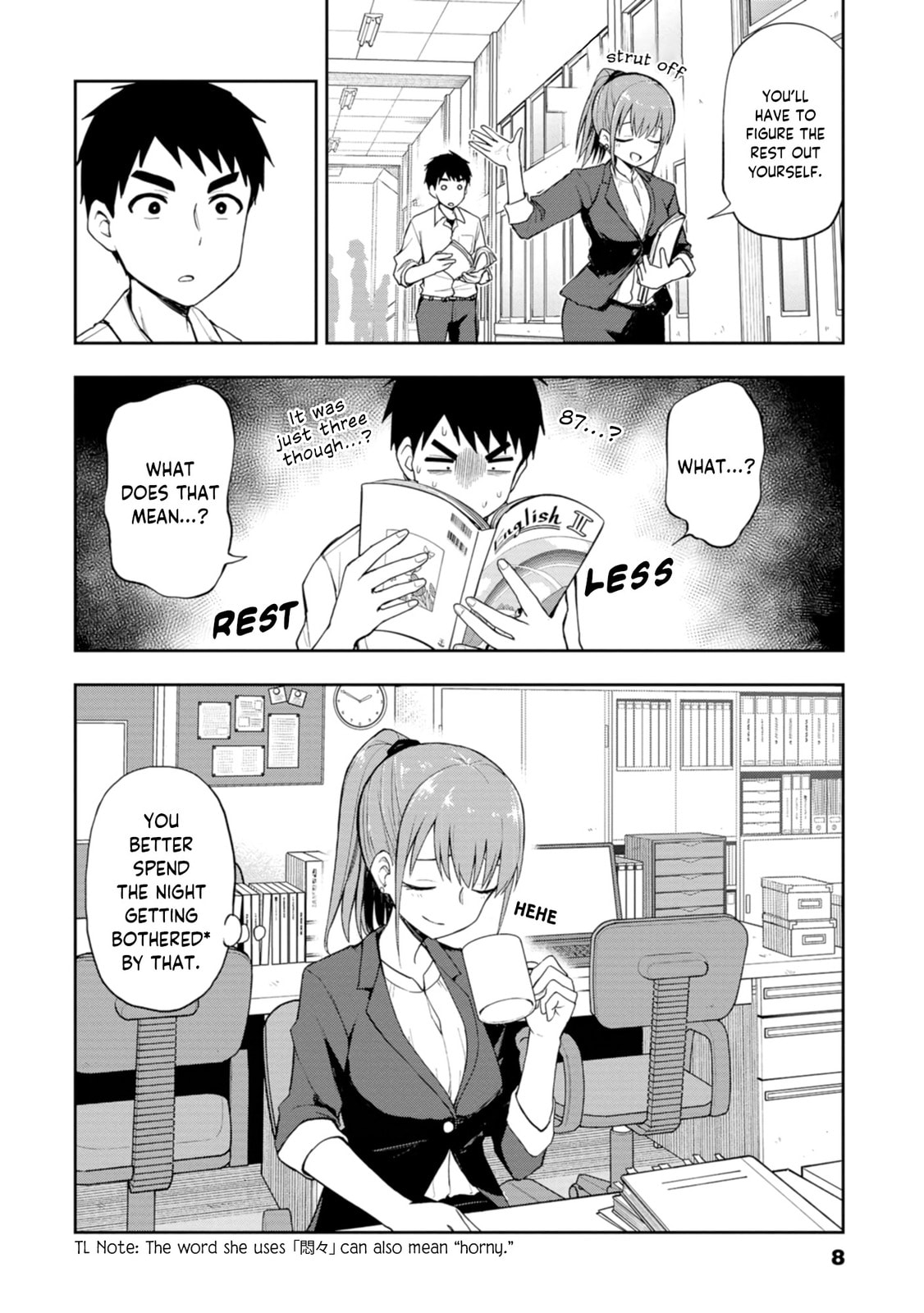 Read Mousou Sensei chapter 1 image 5 on Lezhin