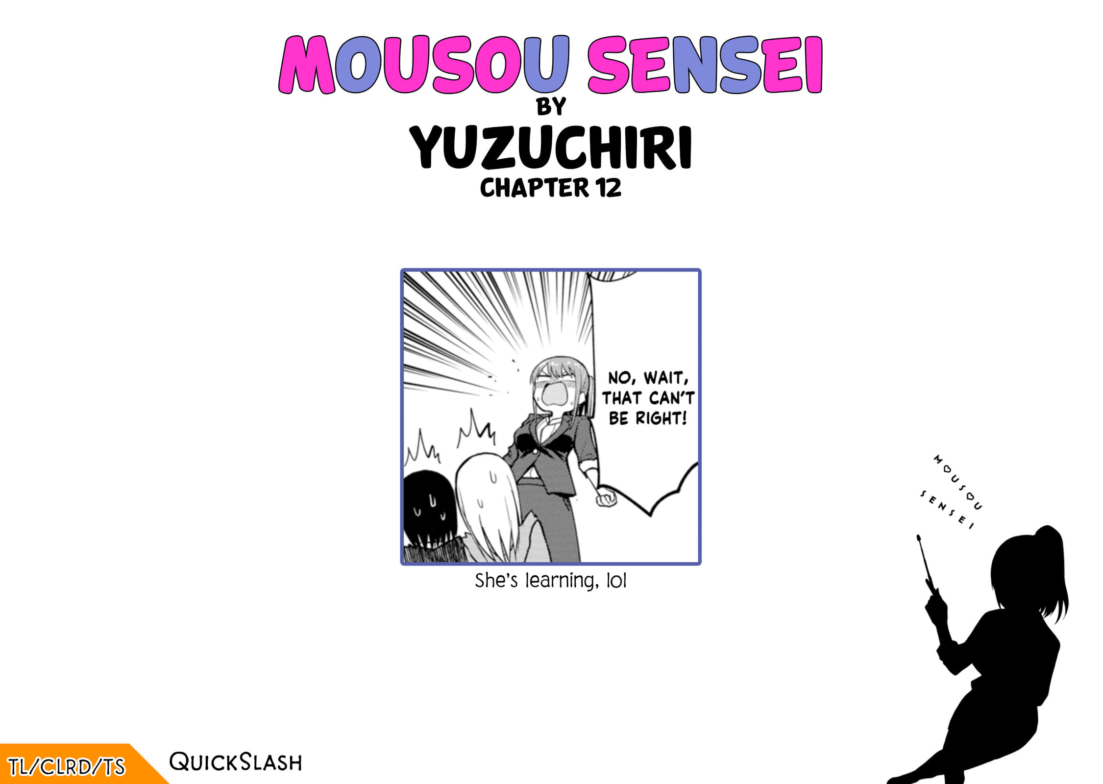 Read Mousou Sensei chapter 12 image 9 on Lezhin