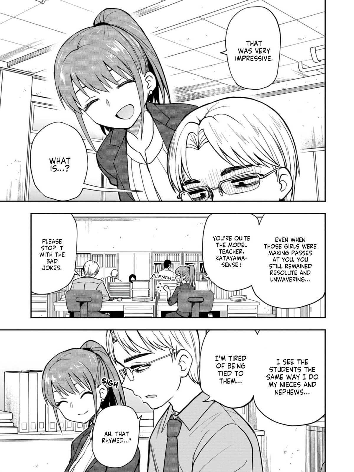 Read Mousou Sensei chapter 15 image 2 on Lezhin