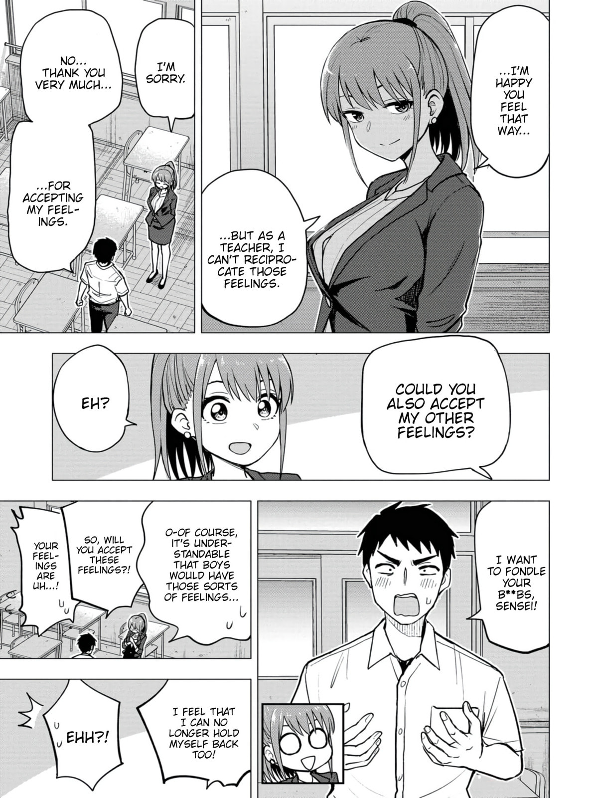 Read Mousou Sensei chapter 15 image 6 on Lezhin