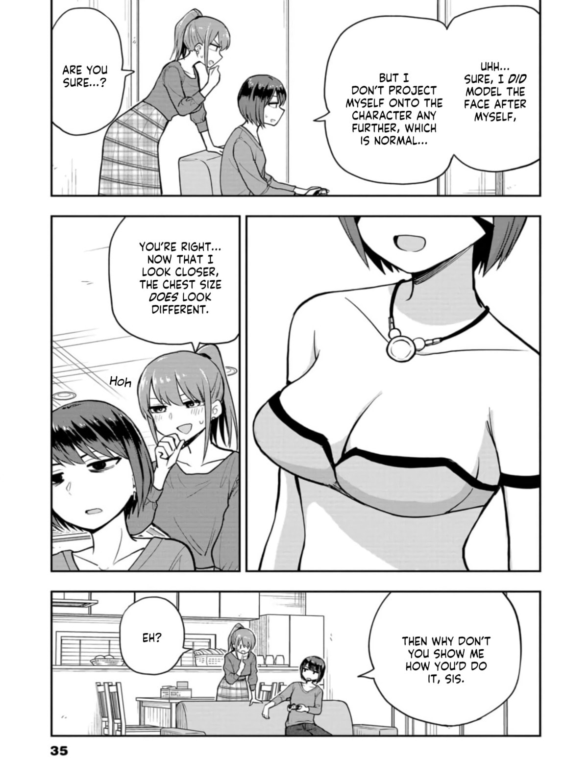 Read Mousou Sensei chapter 32 image 2 on Lezhin
