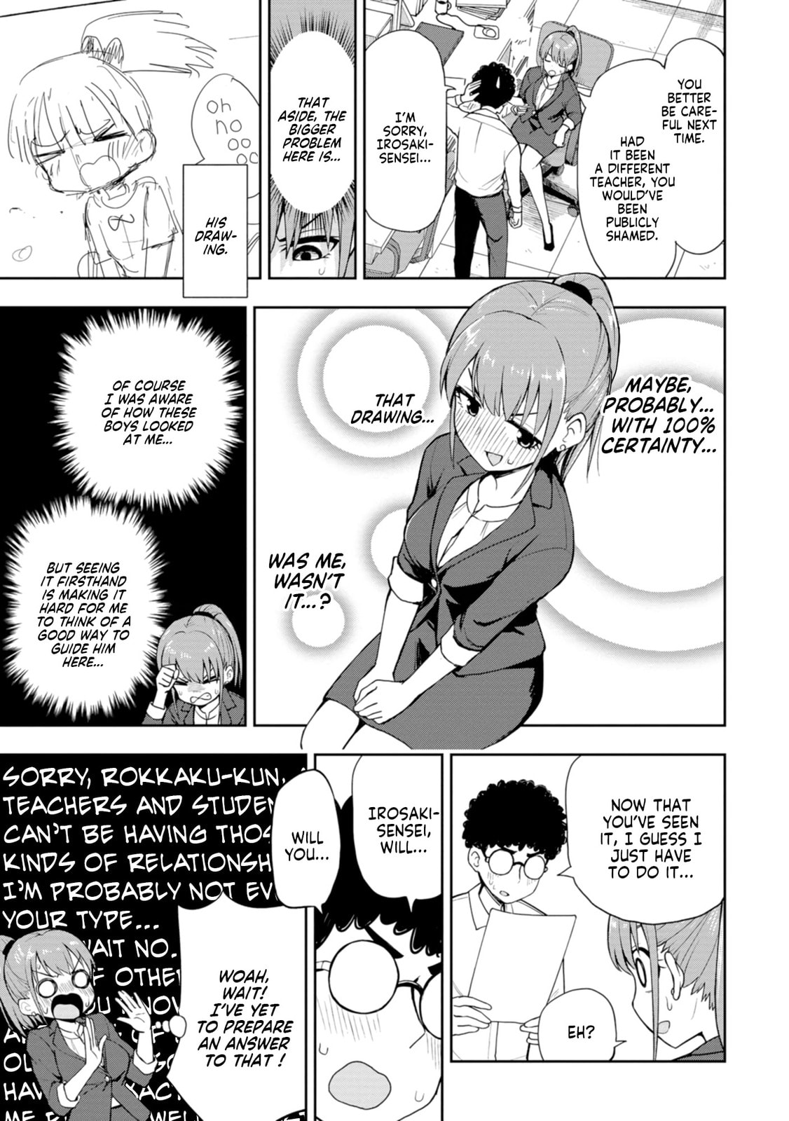 Read Mousou Sensei chapter 4 image 2 on Lezhin