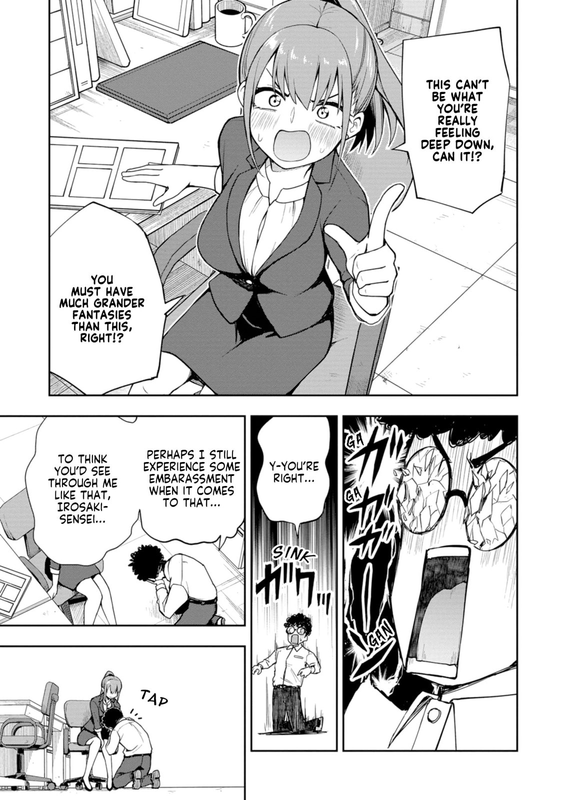 Read Mousou Sensei chapter 4 image 6 on Lezhin