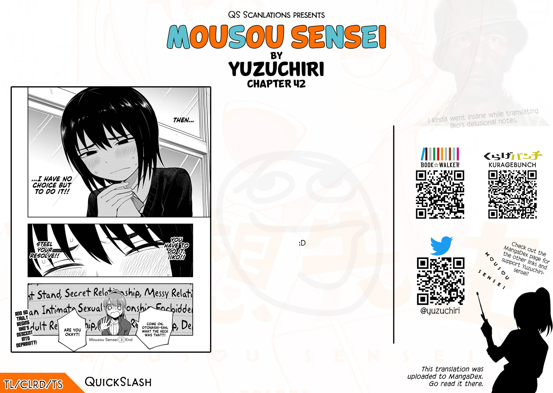Read Mousou Sensei chapter 42 image 9 on Lezhin