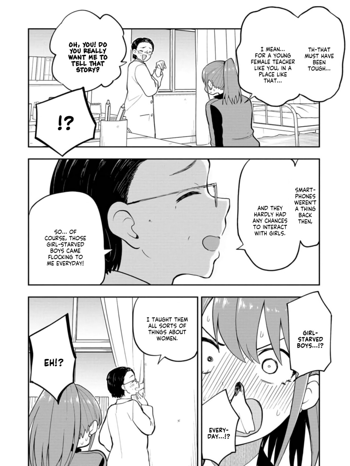 Read Mousou Sensei chapter 49 image 5 on Lezhin