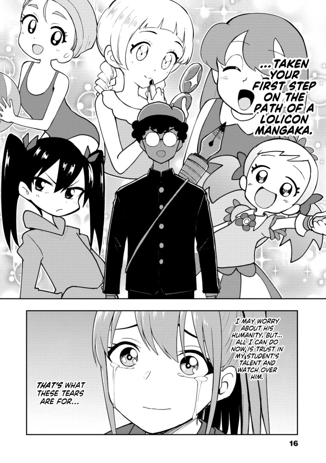 Read Mousou Sensei chapter 58 image 3 on Lezhin