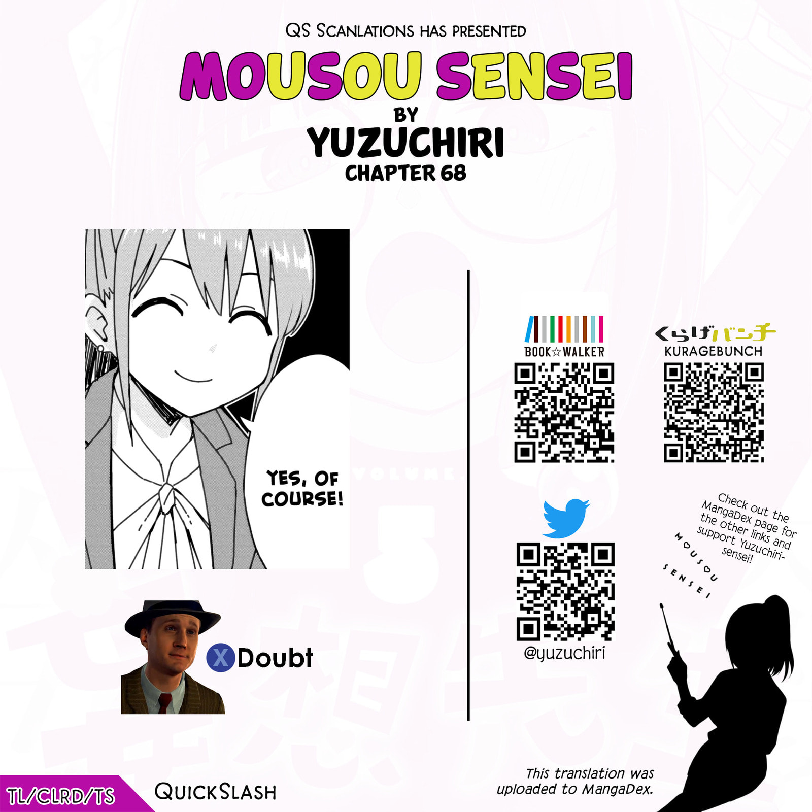 Read Mousou Sensei chapter 68 image 9 on Lezhin