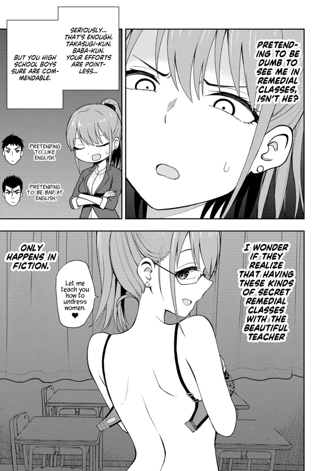 Read Mousou Sensei chapter 8 image 2 on Lezhin