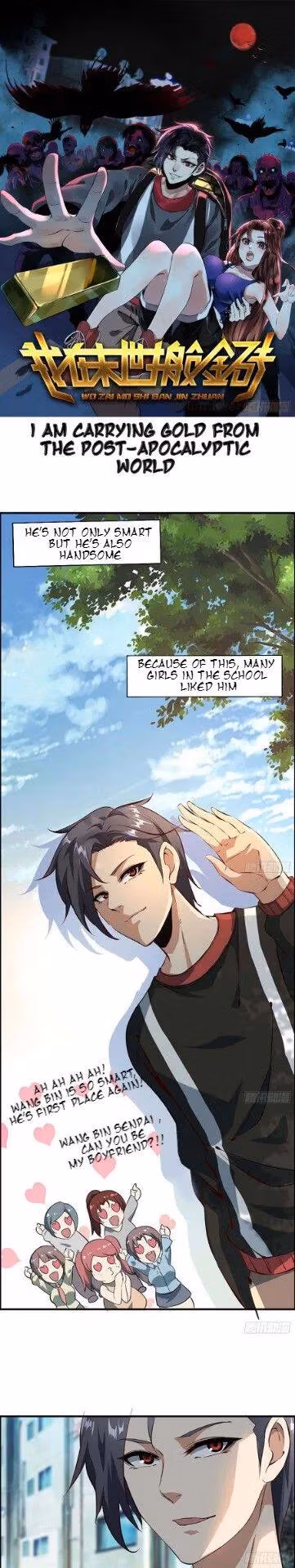Read Moving Gold From A Post-Apocalyptic World chapter 1 image 1 on Lezhin