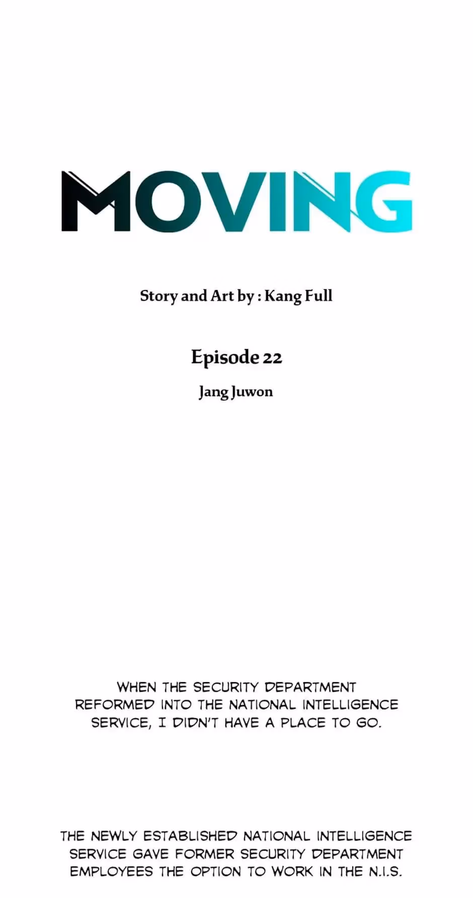 Read Moving chapter 22 image 4 on Lezhin