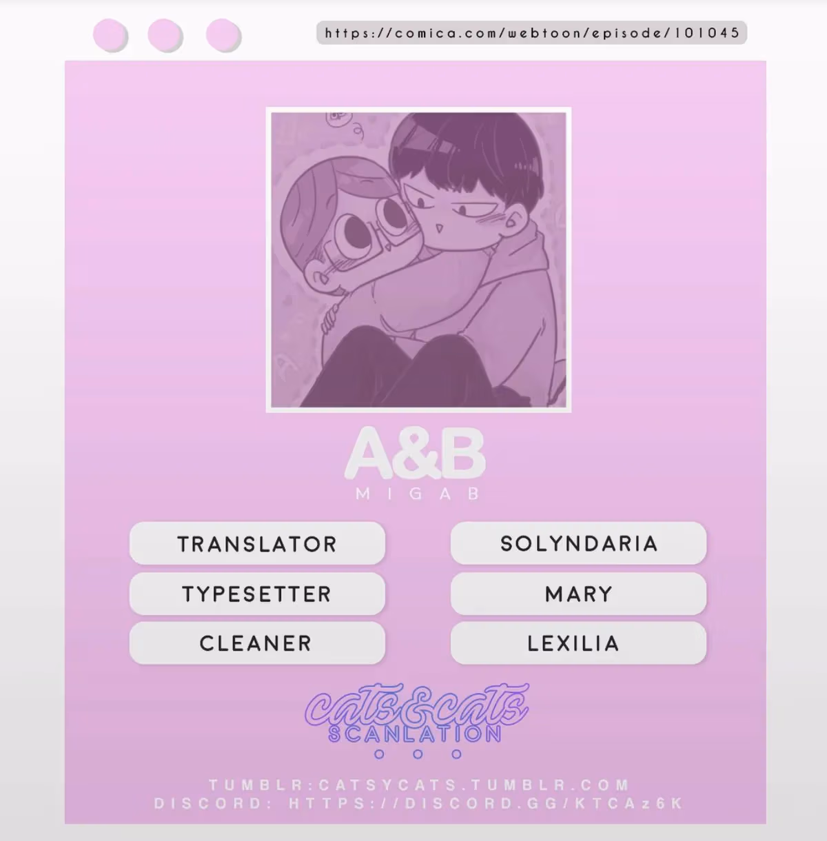 Mr. A and Mr. B Chapter 6 page 1 - 