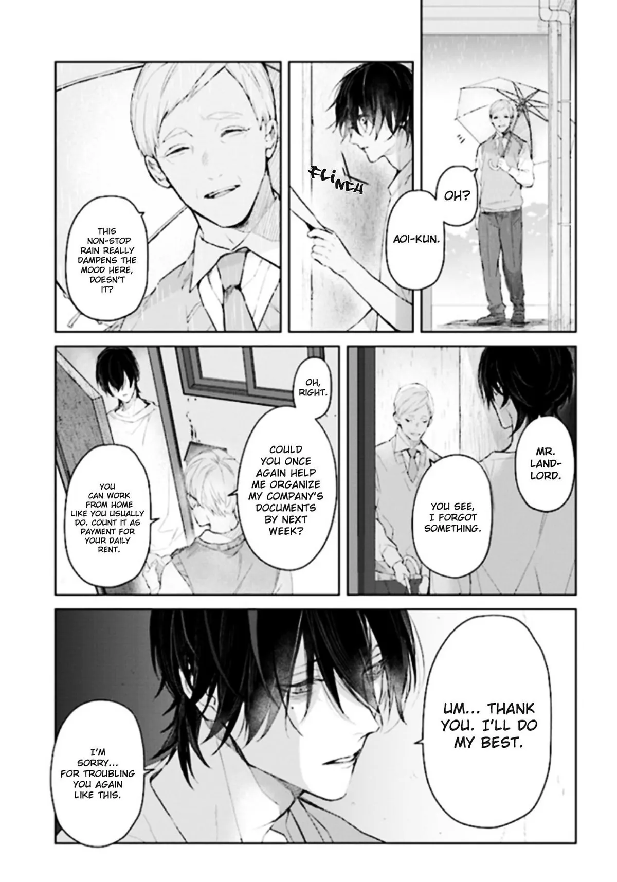 Read Mr. Blue chapter 1.5 image 7 on Lezhin