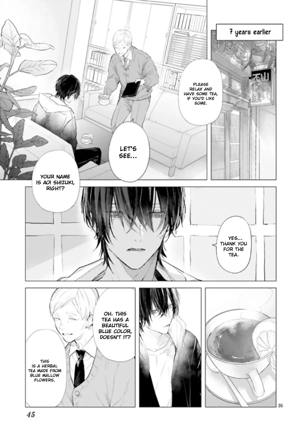 Read Mr. Blue chapter 2 image 34 on Lezhin