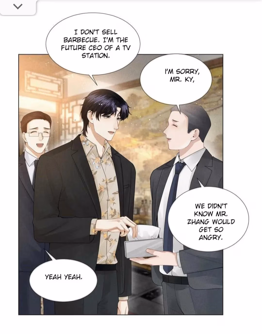 Read Mr. Dior chapter 132 image 3 on Lezhin