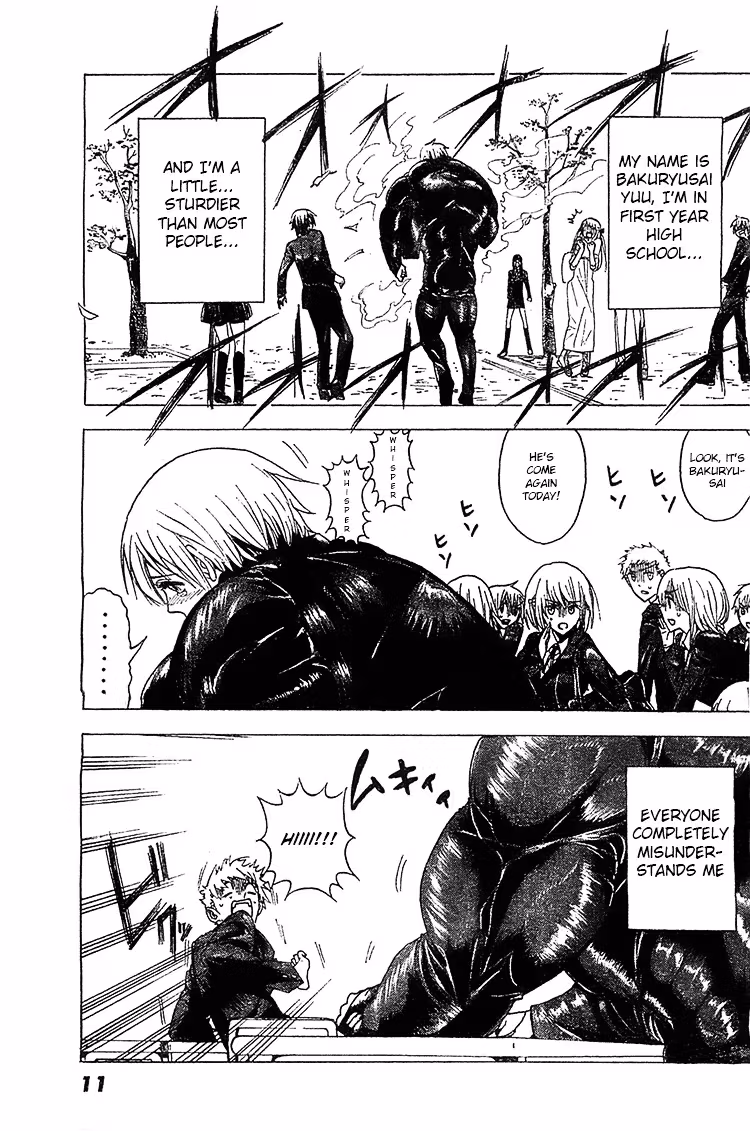 Read Mr. Macho /My classmate chapter 1 image 5 on Lezhin