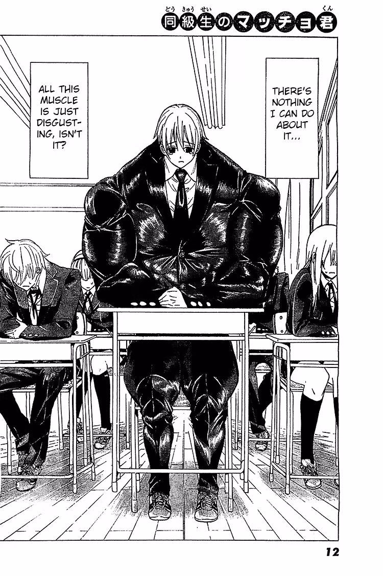 Read Mr. Macho /My classmate chapter 1 image 6 on Lezhin