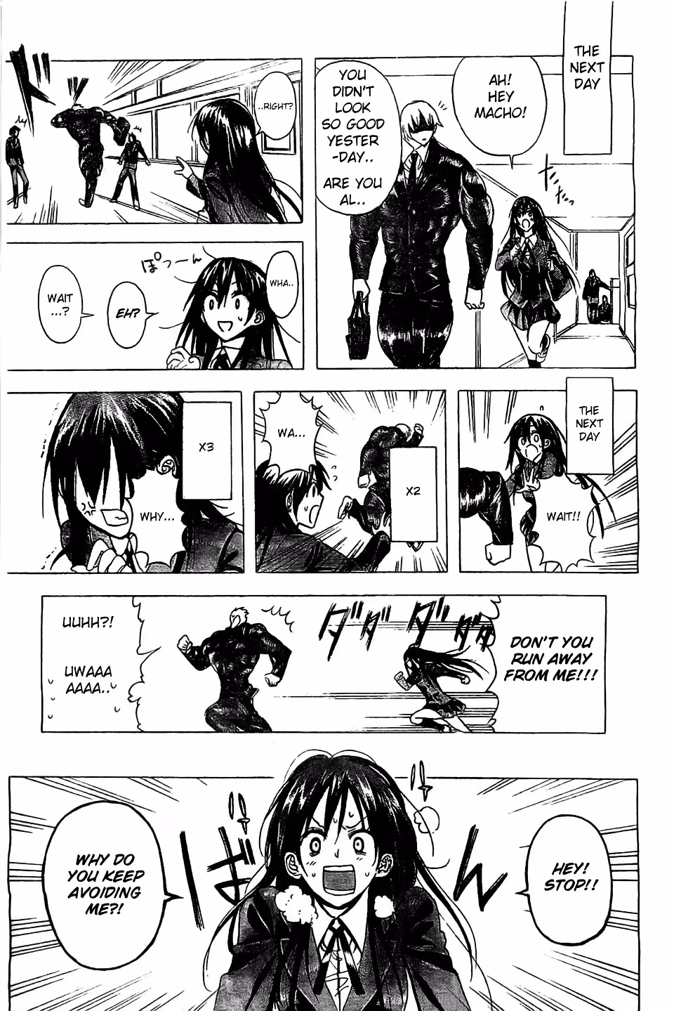 Read Mr. Macho /My classmate chapter 2 image 10 on Lezhin
