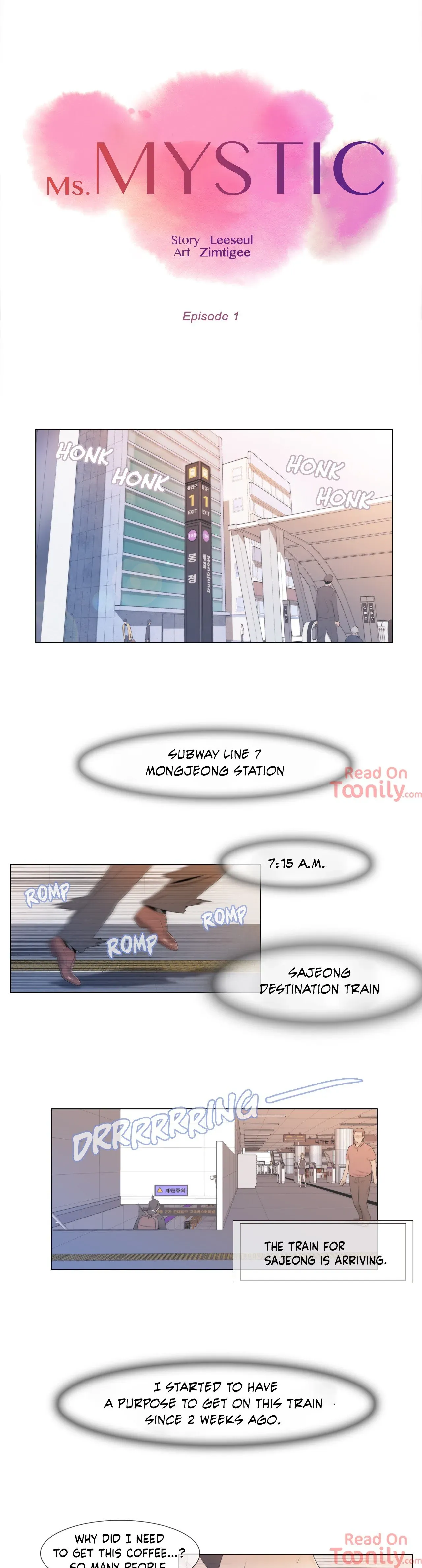Read Ms. Mystic chapter 1 image 4 on Lezhin
