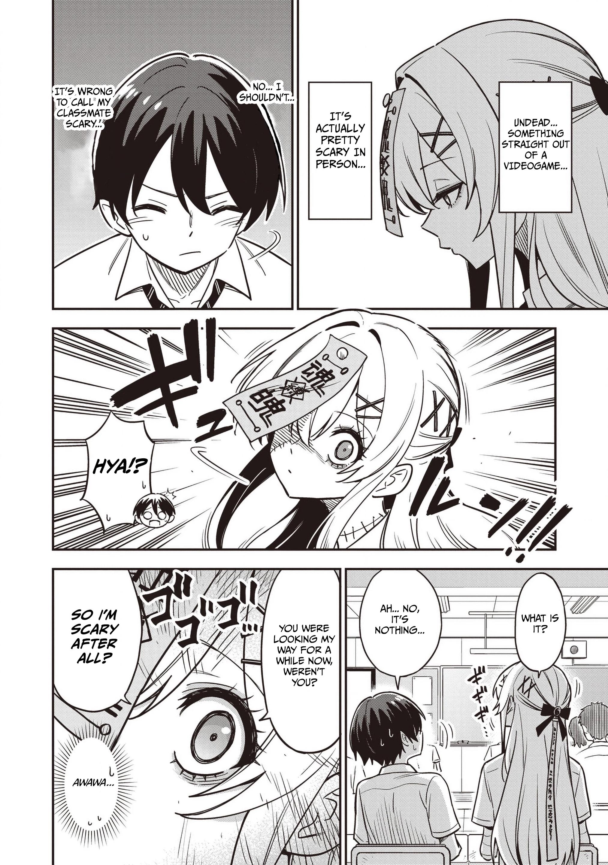 Ms. Undead's Clumsy Youth Chapter 1 page 4 - 