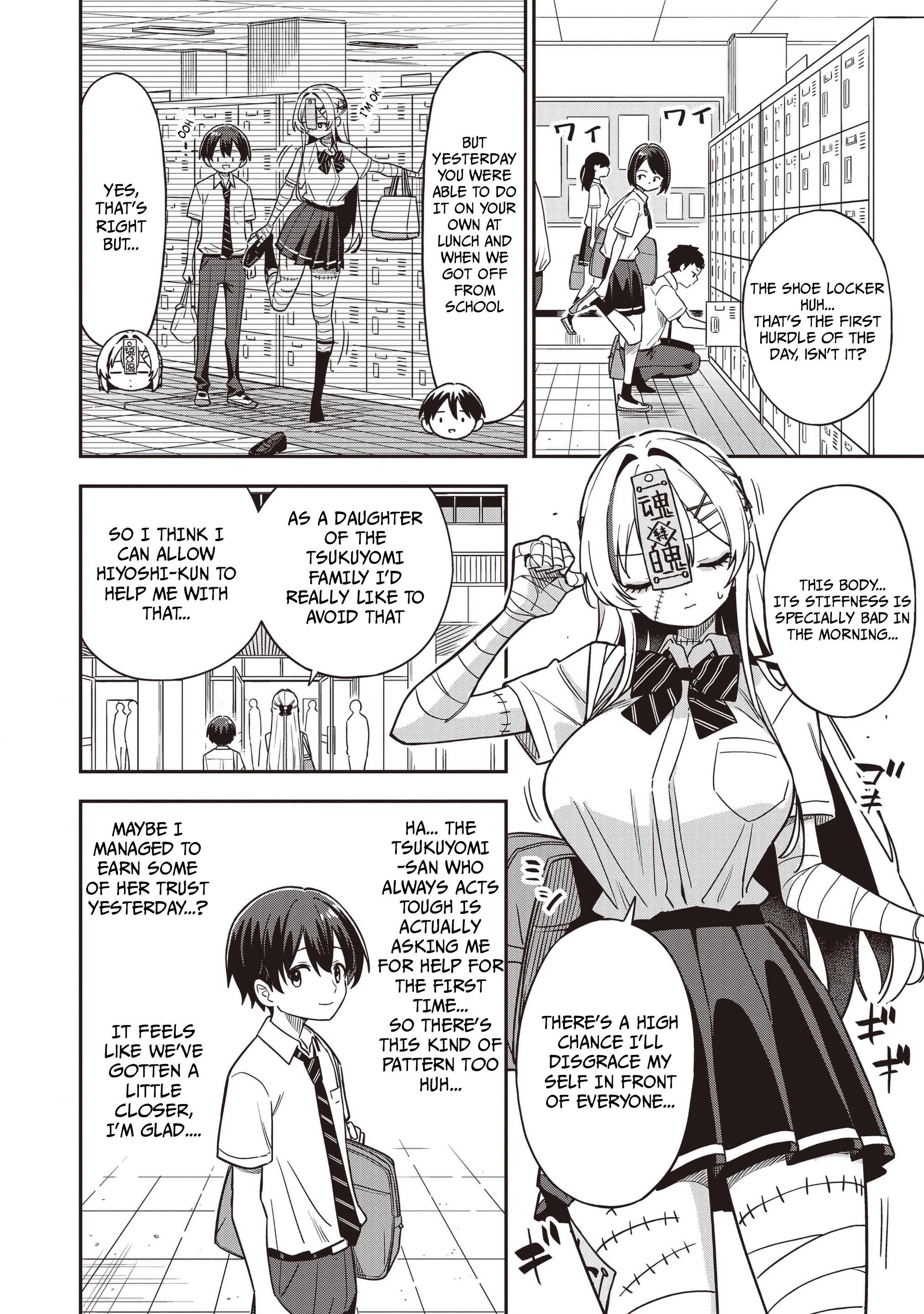 Ms. Undead's Clumsy Youth Chapter 4.1 page 4 - 