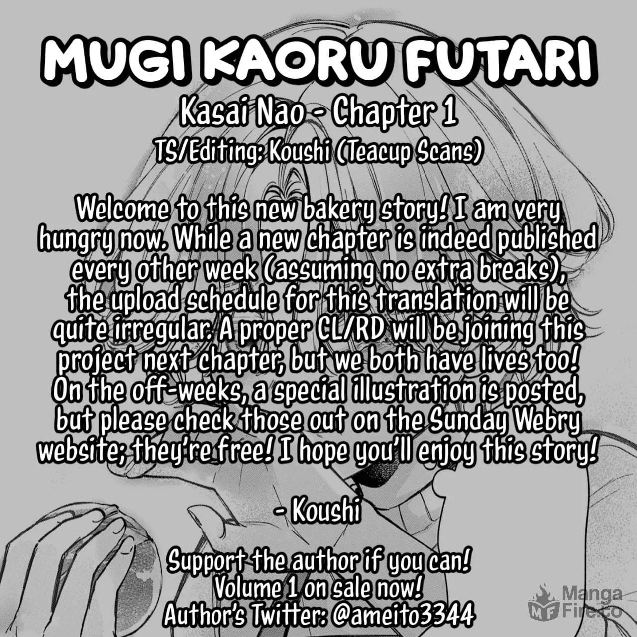 Read Mugi Kaoru Futari chapter 1 image 100 on Lezhin