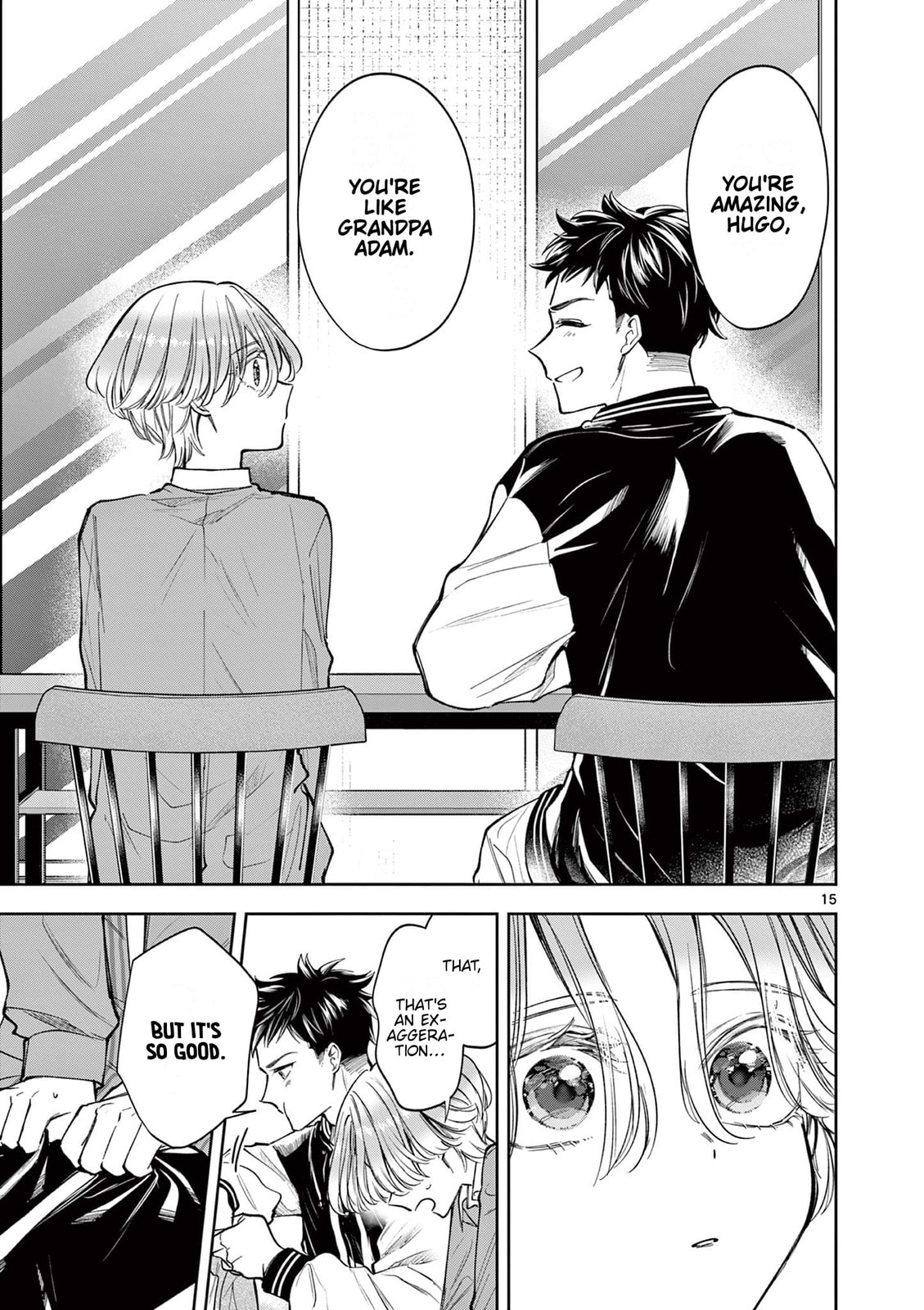 Read Mugi Kaoru Futari chapter 7 image 14 on Lezhin