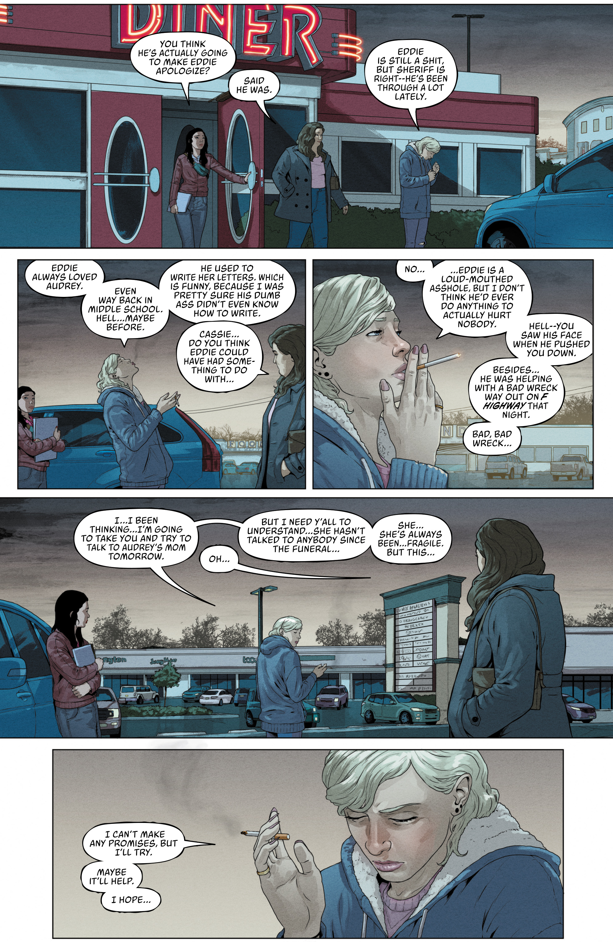 Read Murder Podcast chapter 7 image 10 on Lezhin