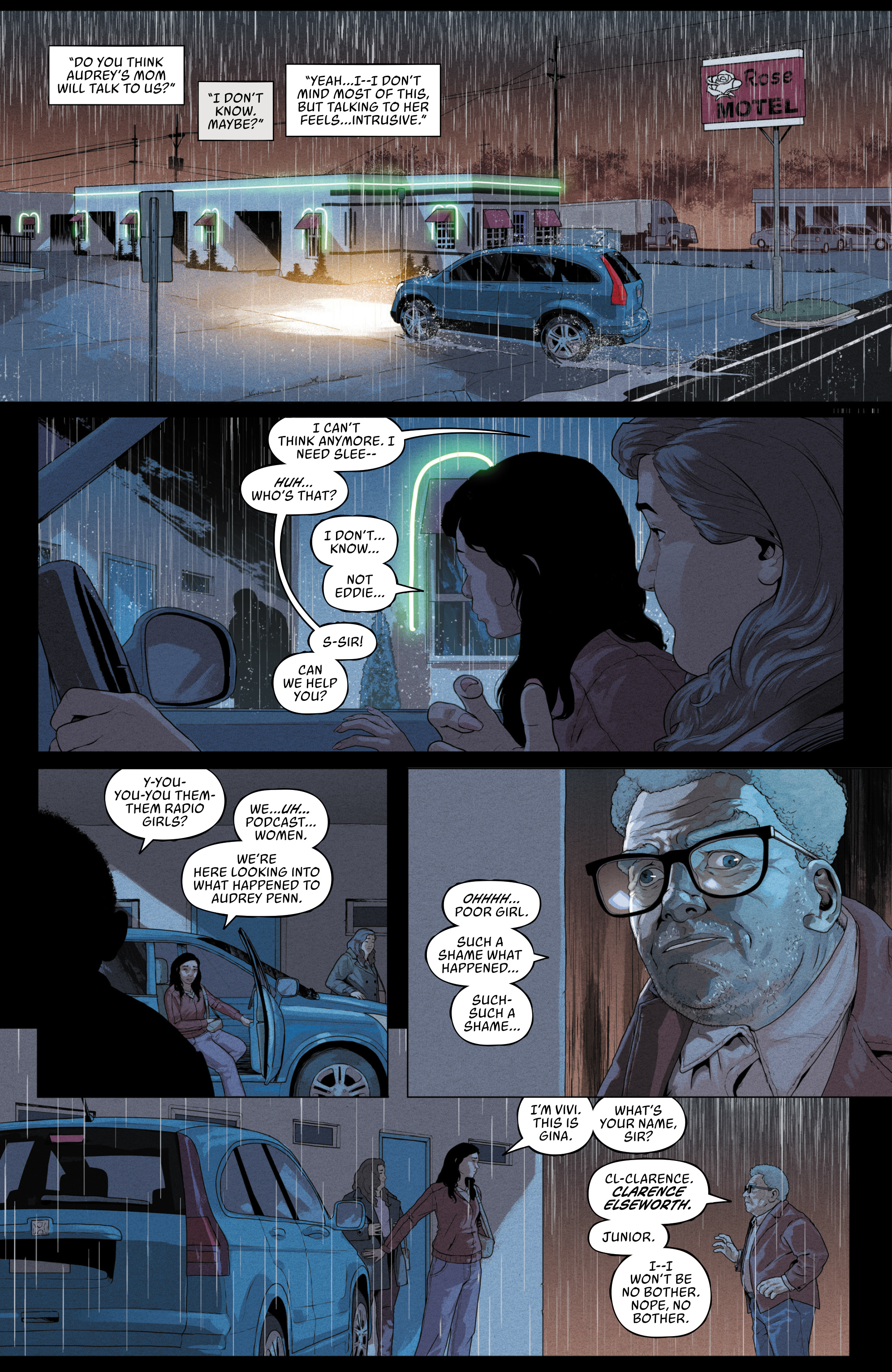 Read Murder Podcast chapter 7 image 11 on Lezhin