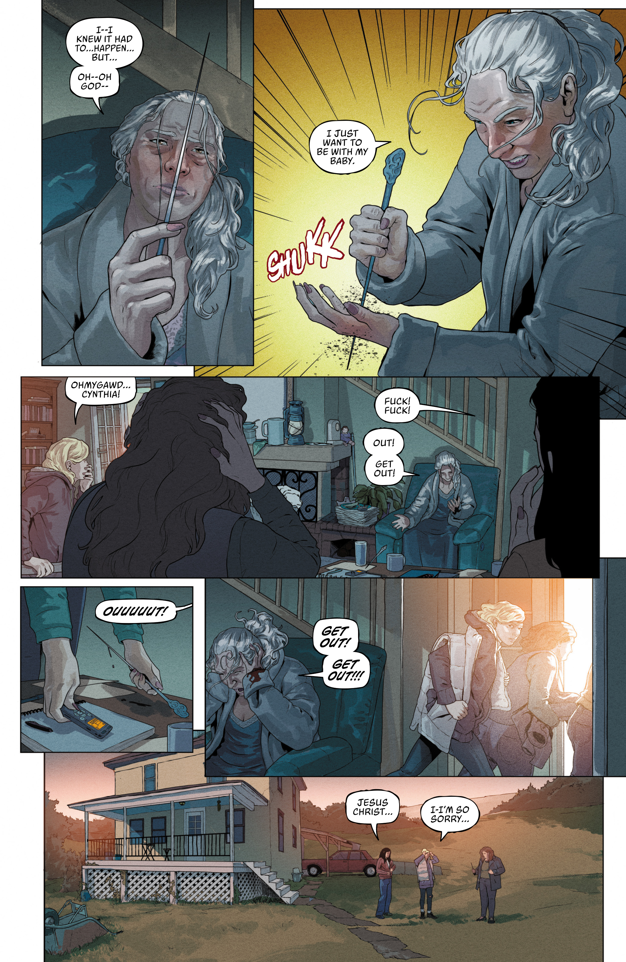Read Murder Podcast chapter 7 image 18 on Lezhin