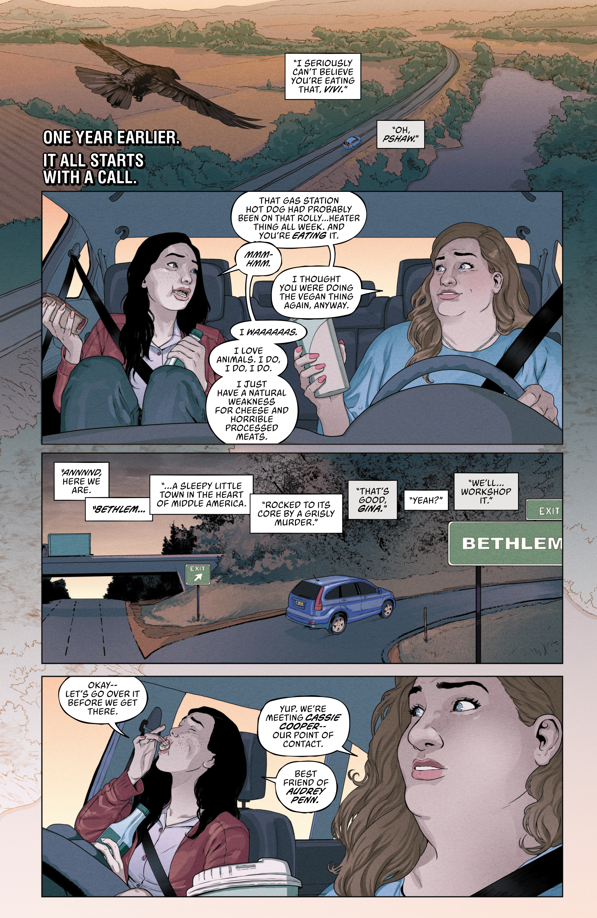 Read Murder Podcast chapter 7 image 2 on Lezhin