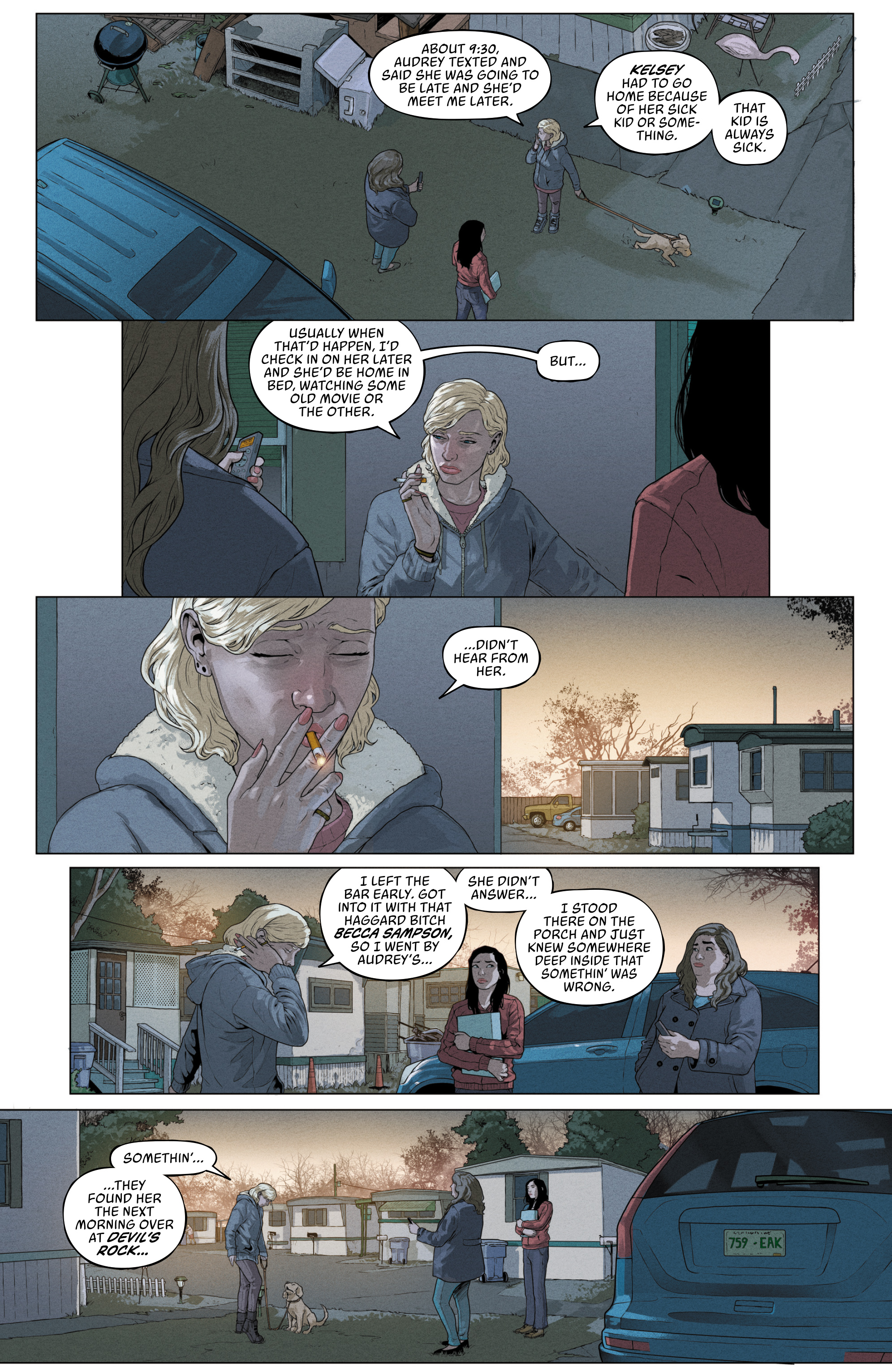 Read Murder Podcast chapter 7 image 5 on Lezhin