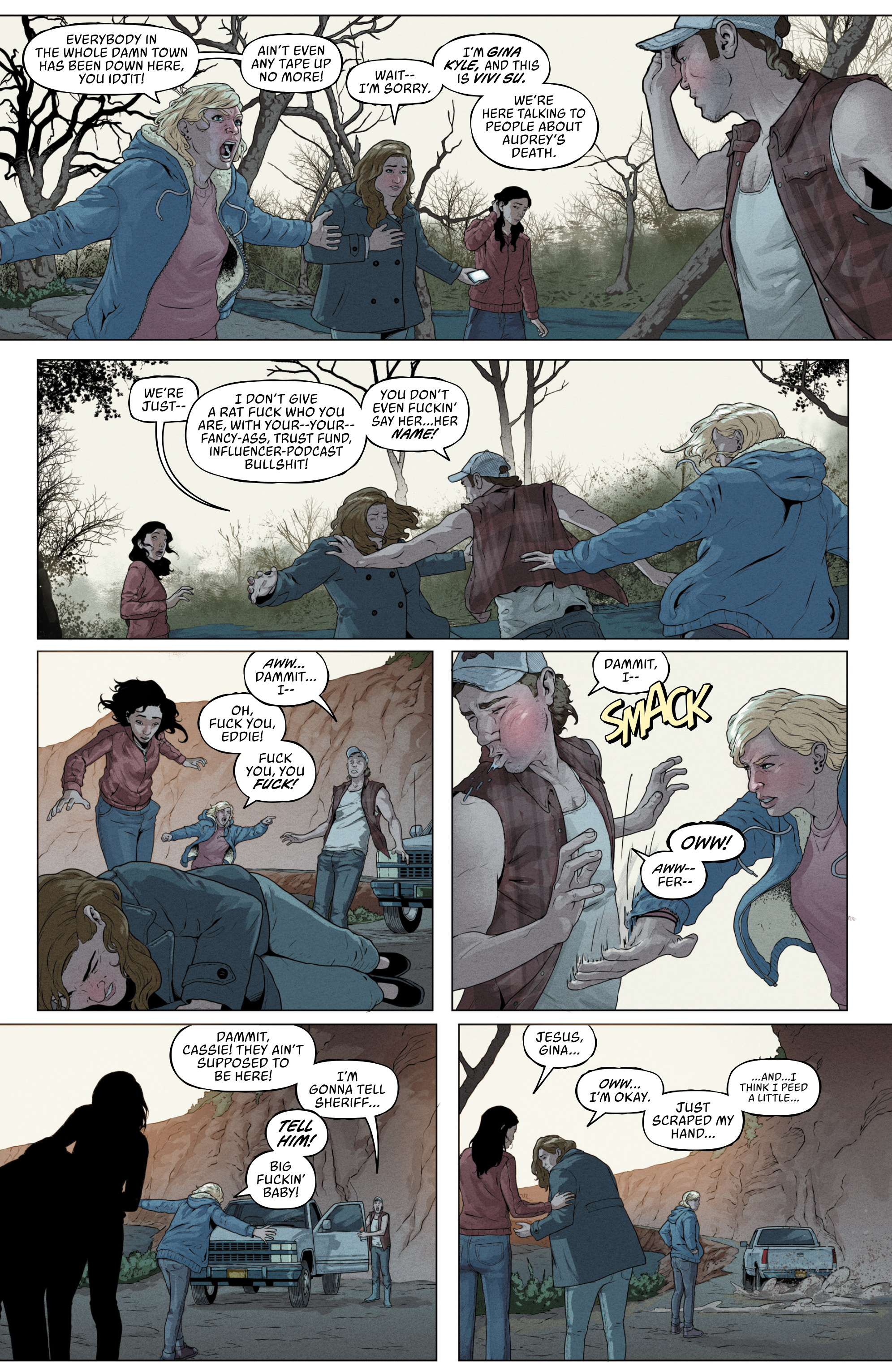 Read Murder Podcast chapter 7 image 7 on Lezhin