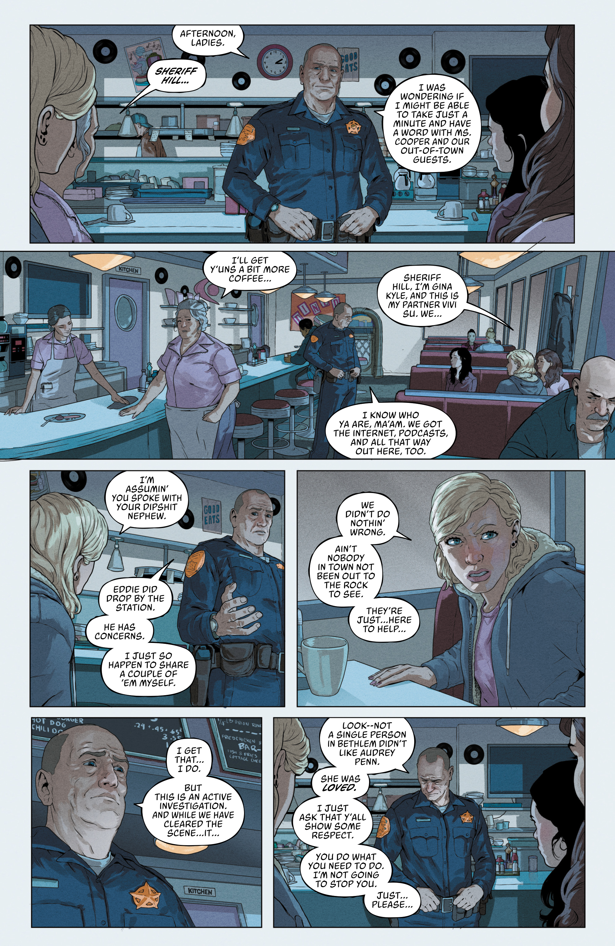 Read Murder Podcast chapter 7 image 9 on Lezhin