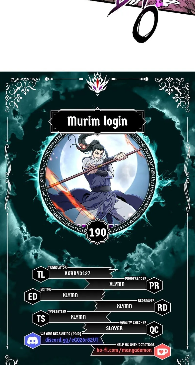 Read Murim Login chapter 190 image 2 on Lezhin