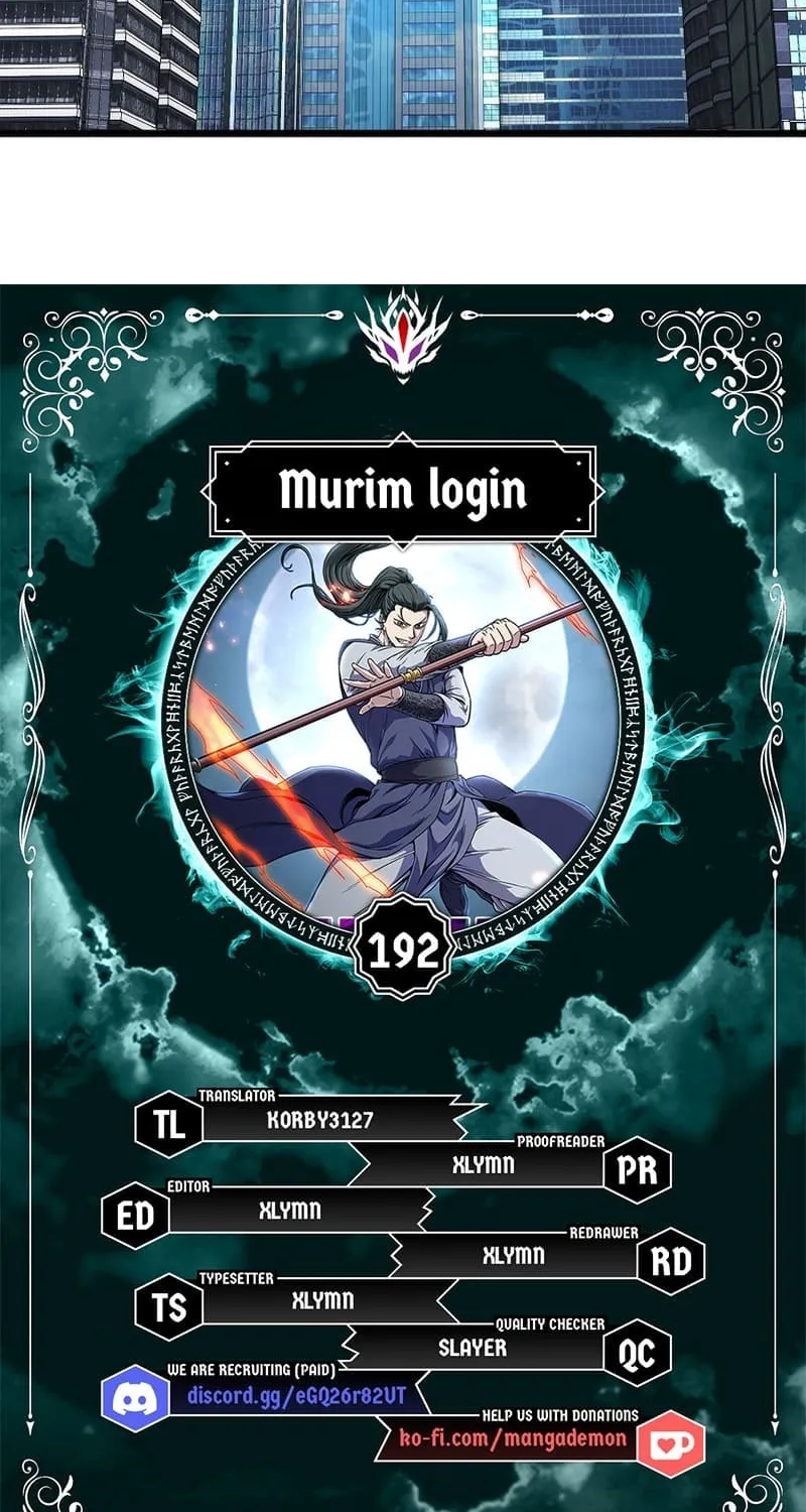 Read Murim Login chapter 192 image 1 on Lezhin