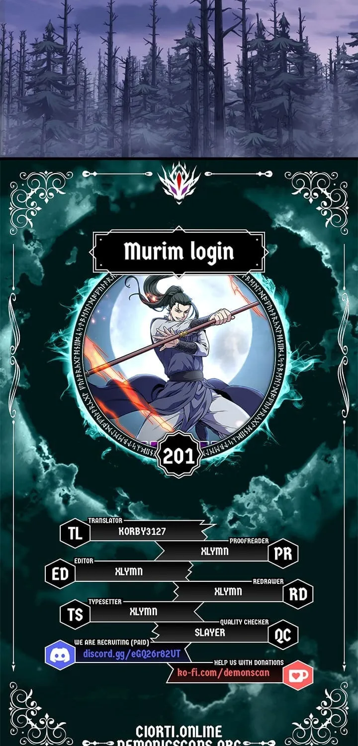 Read Murim Login chapter 201 image 1 on Lezhin