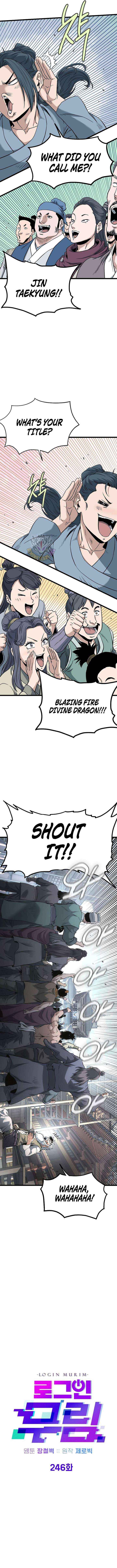 Read Murim Login chapter 246 image 8 on Lezhin