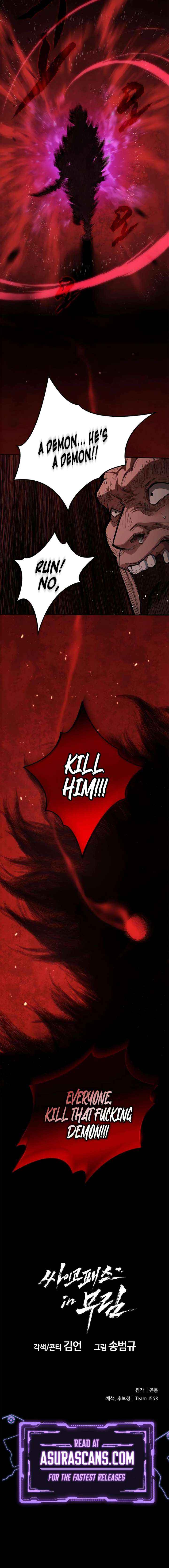 Read Murim Psychopath chapter 5 image 22 on Lezhin