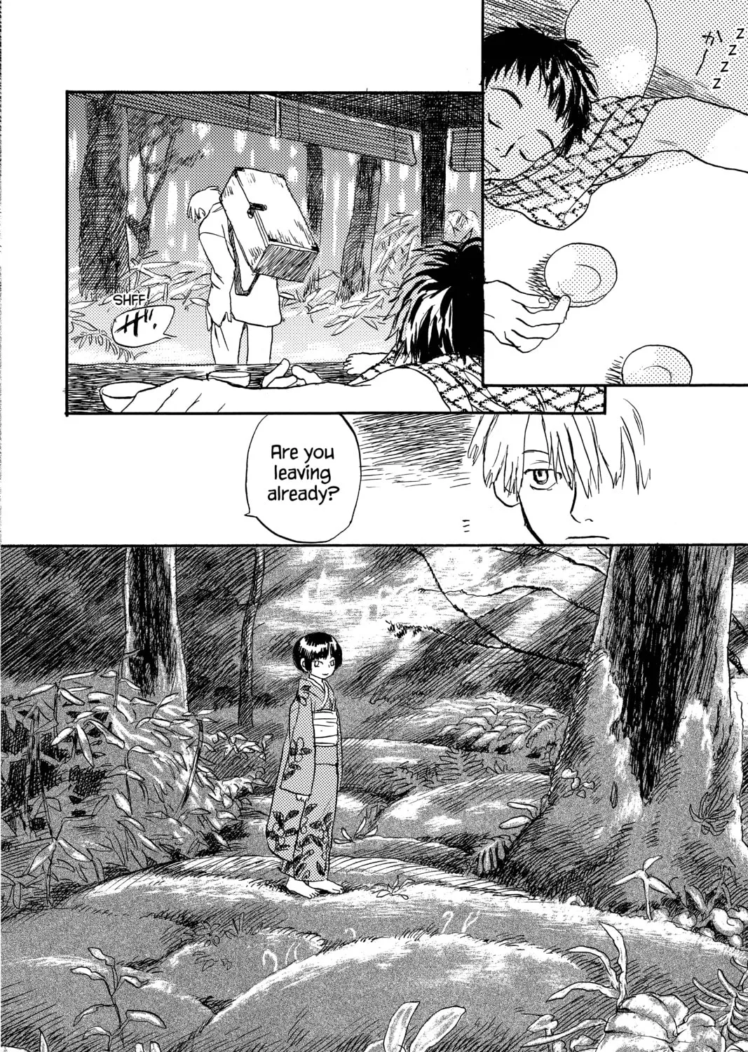 Read Mushishi chapter 1 image 110 on Lezhin