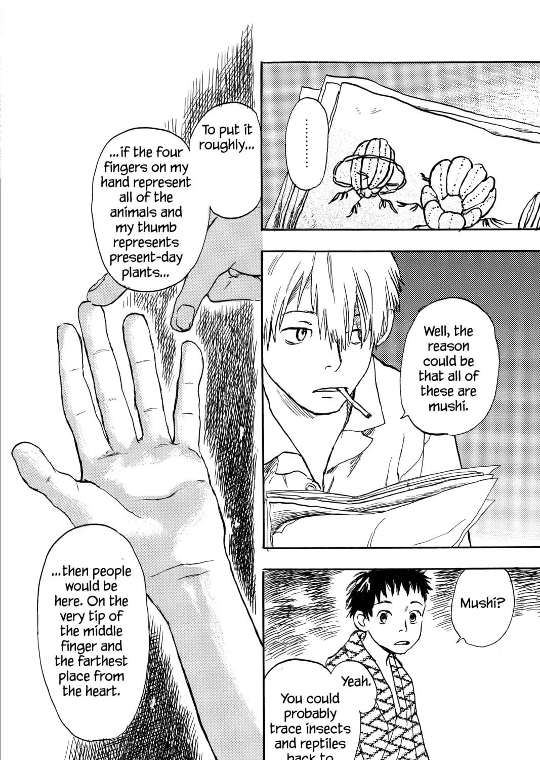 Read Mushishi chapter 1 image 34 on Lezhin