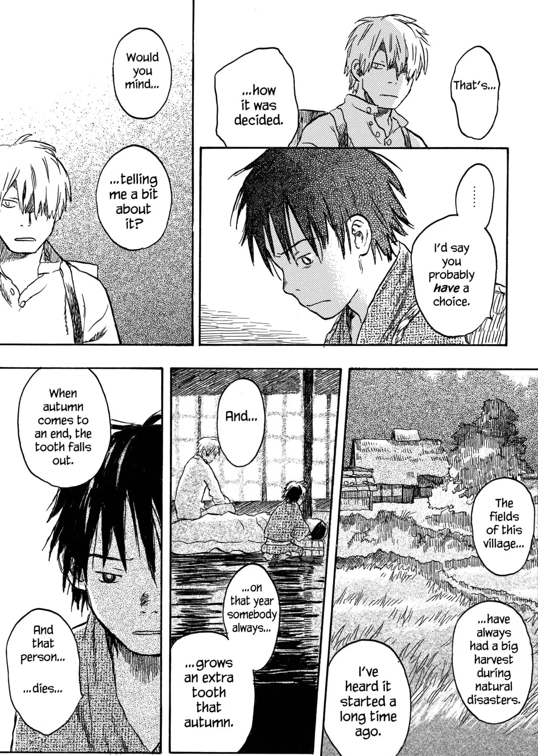 Read Mushishi chapter 13 image 12 on Lezhin