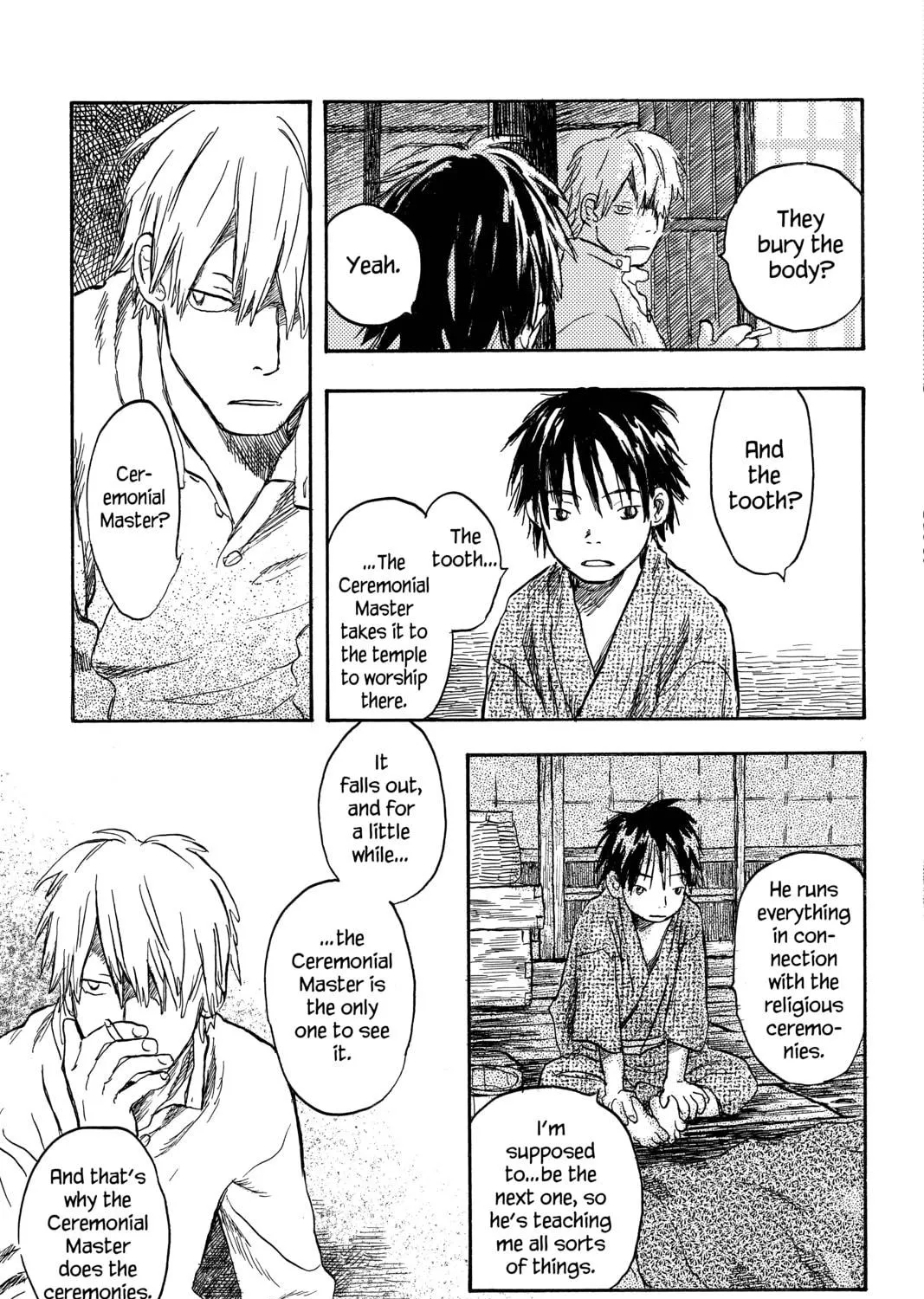 Read Mushishi chapter 13 image 16 on Lezhin